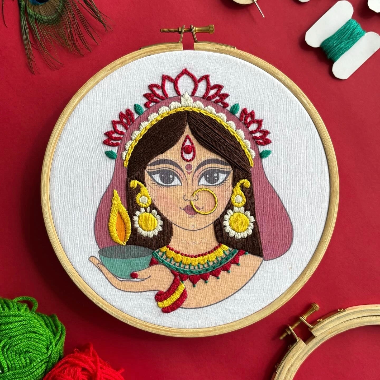 Beginner's Friendly DIY Embroidery Learning Kit