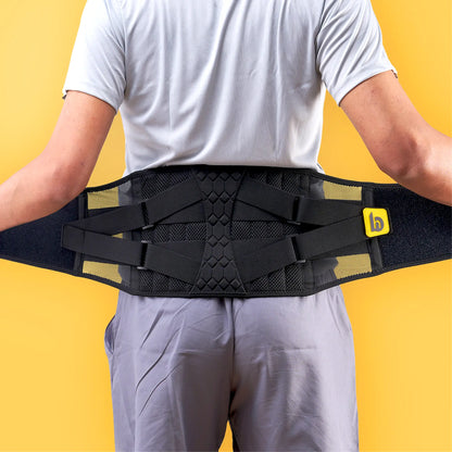 Lumbar Support Belt: 8-Stabilizer Ortho-Grade Back Support
