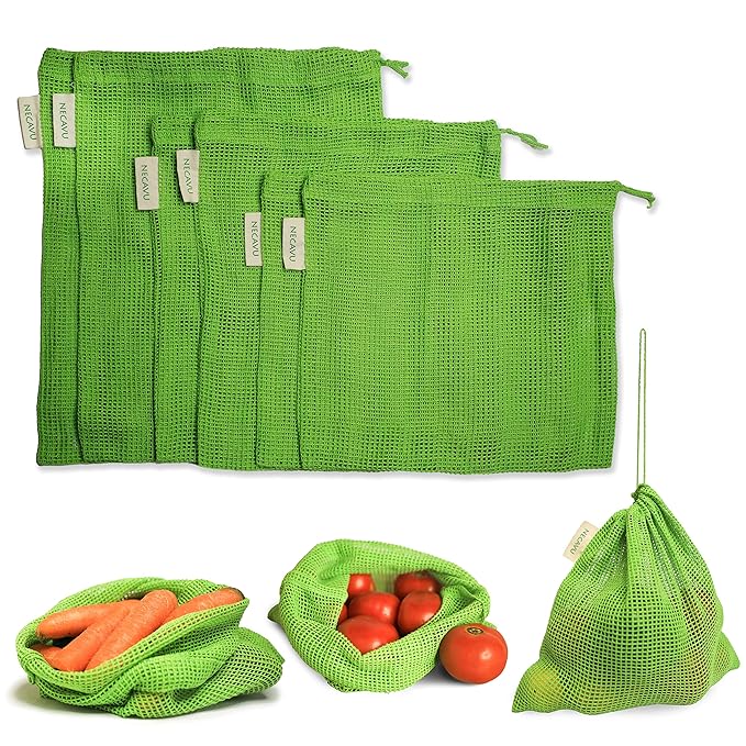 Cotton Reuseable Vegetables Bags