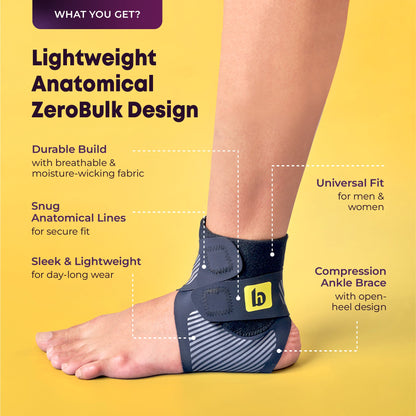 Betterhood Premium Breathable Ankle Support Brace