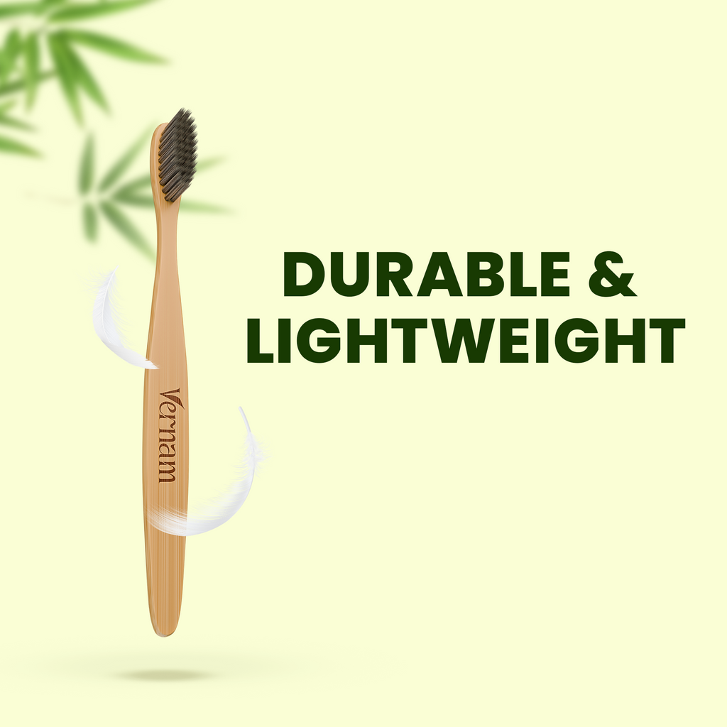 Bamboo Toothbrush For Sensitive Teeth | Extra Soft bristles