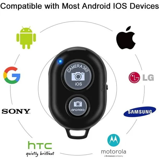 Wireless Bluetooth Selfie Camera Remote Control Shutter