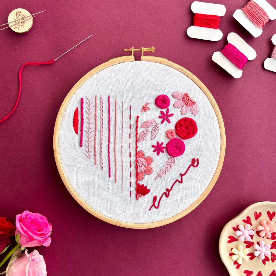 Beginner's Friendly DIY Embroidery Learning Kit