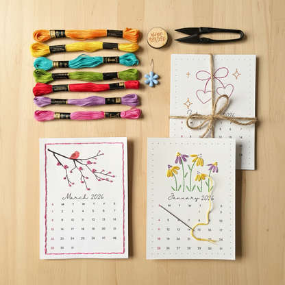 DIY 2026 Calendar Kit