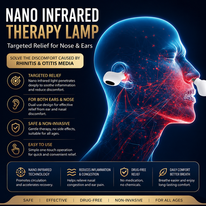 Rechargeable Nano Infrared Therapy Lamp