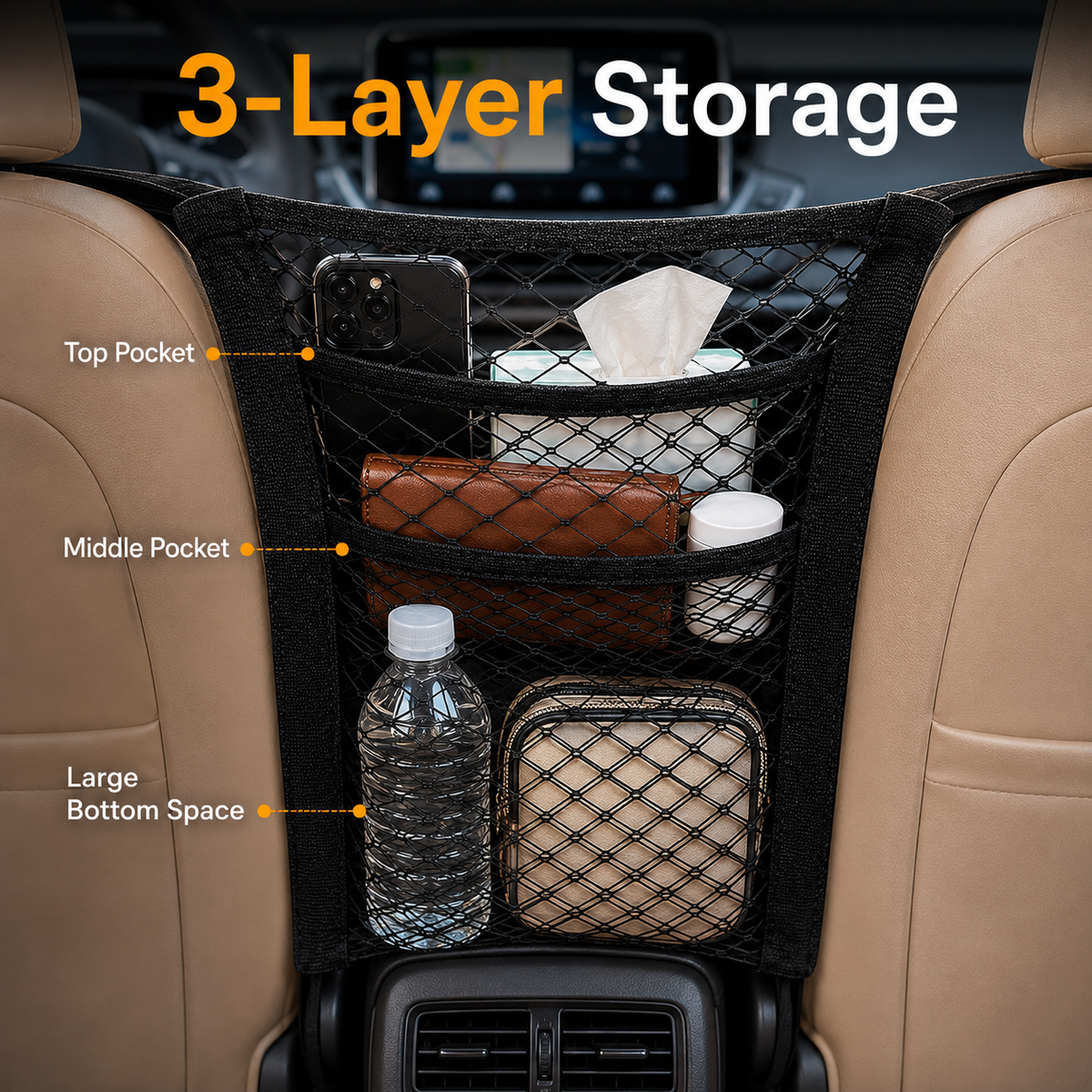 AutoVault™ Car Storage Organizer