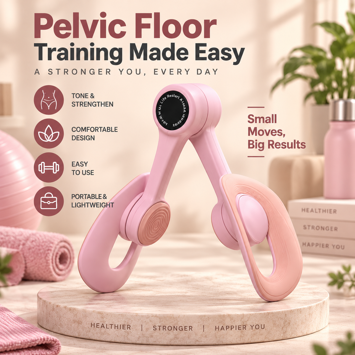 Merach Thigh Trainer – Inner Thigh, Legs & Arms Home Fitness Equipment