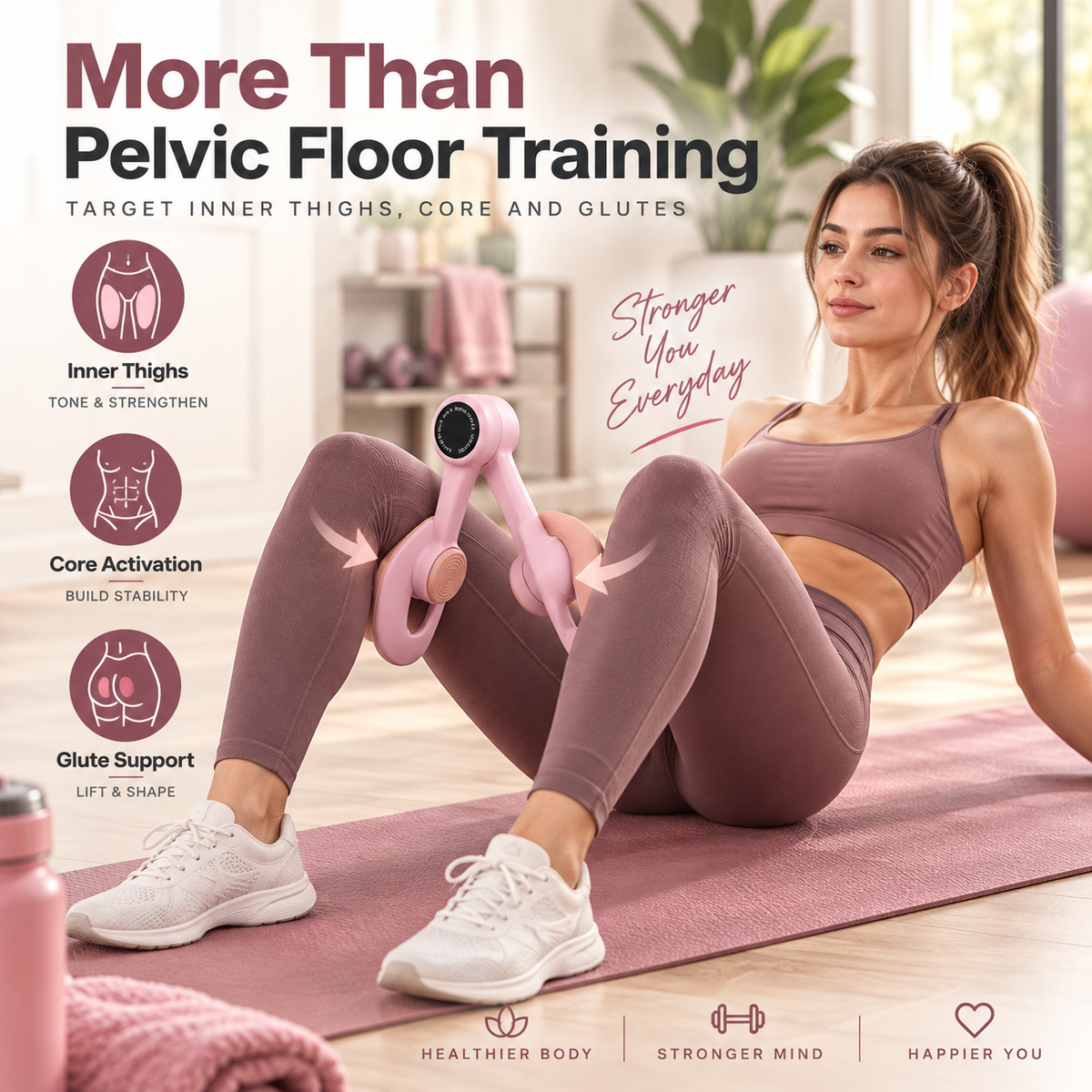 Merach Thigh Trainer – Inner Thigh, Legs & Arms Home Fitness Equipment