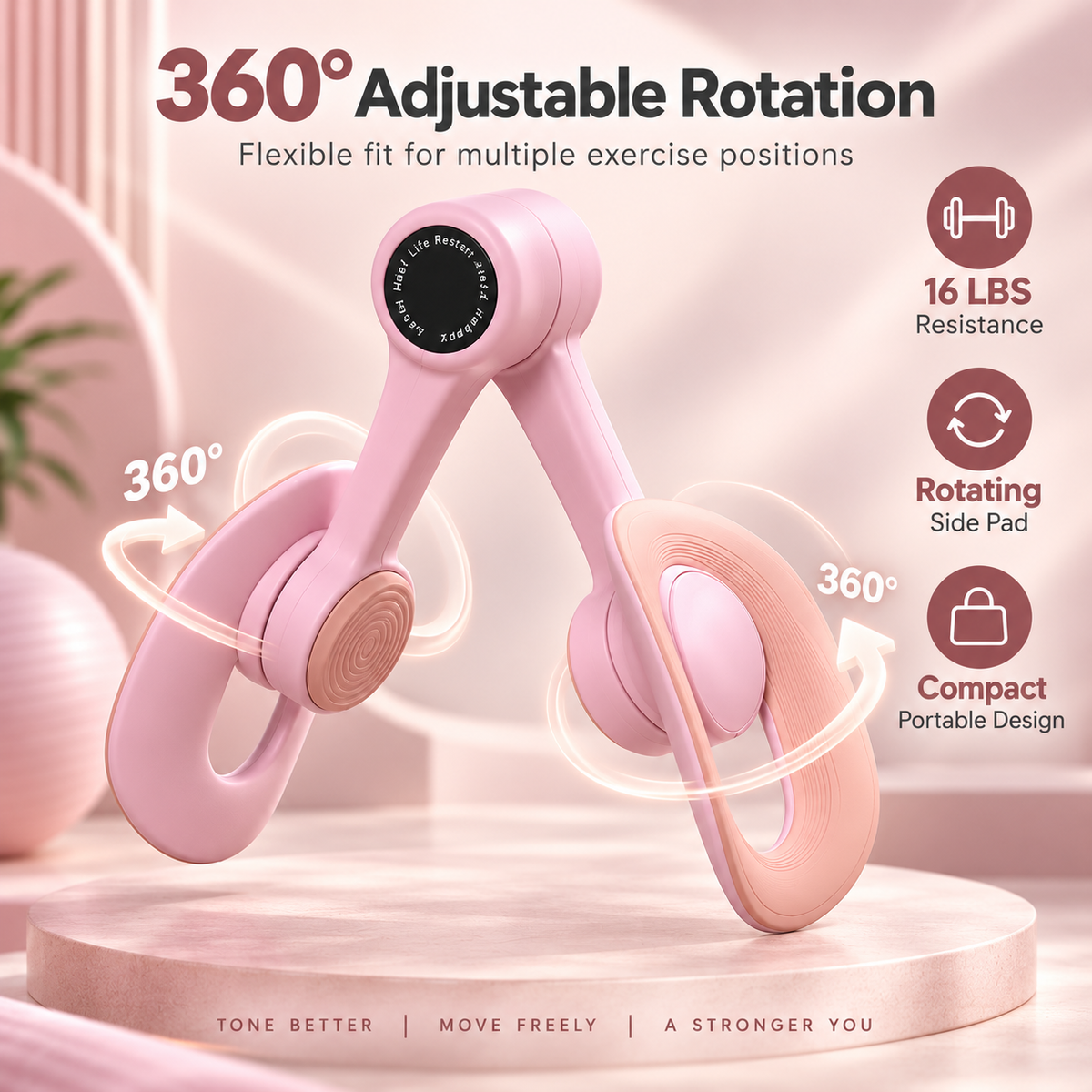 Merach Thigh Trainer – Inner Thigh, Legs & Arms Home Fitness Equipment