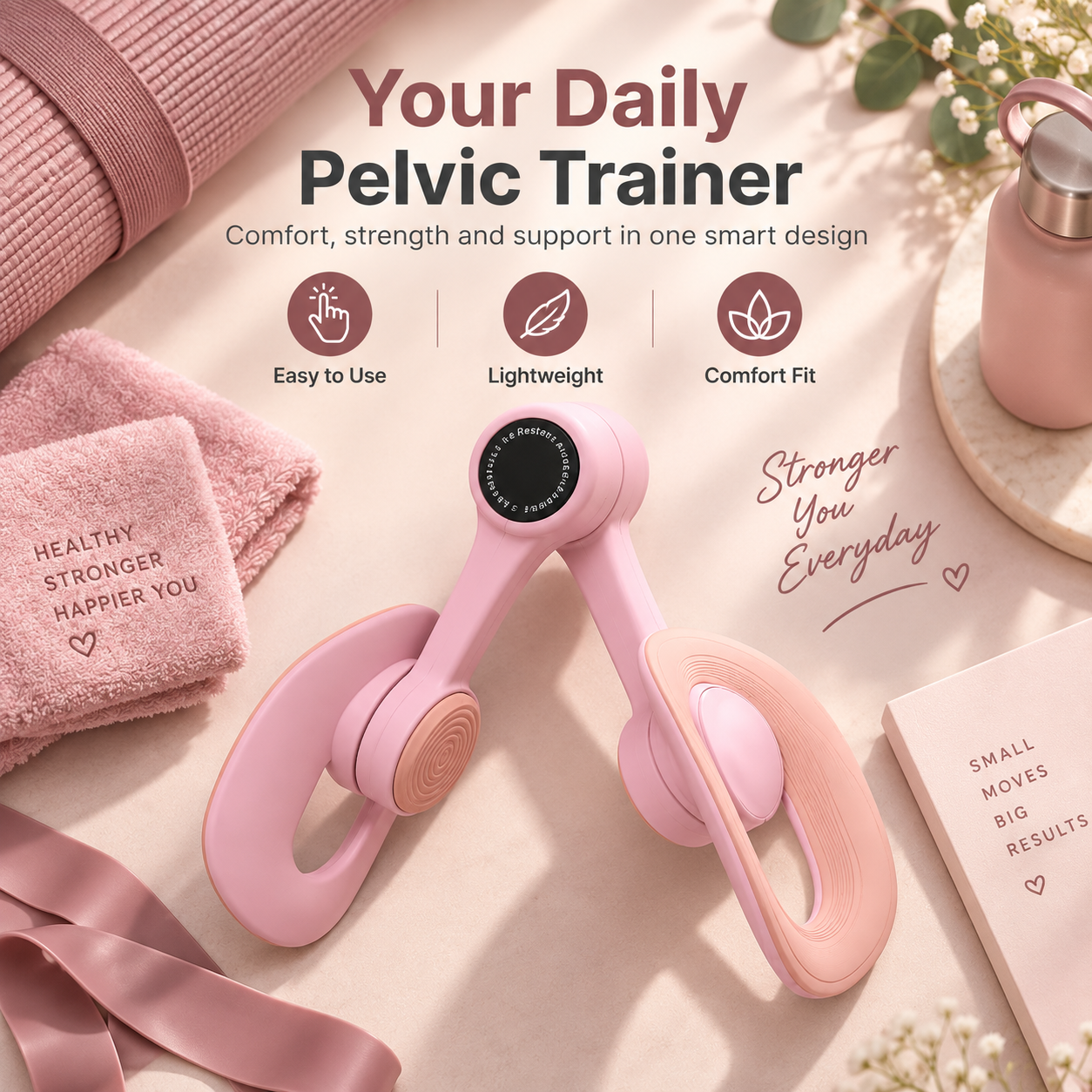 Merach Thigh Trainer – Inner Thigh, Legs & Arms Home Fitness Equipment