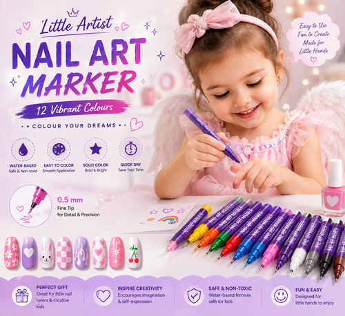 Magic Reusable Nail Art Marker ( Allow To Open )
