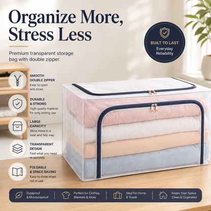 Foldable Clothing Storage Bag