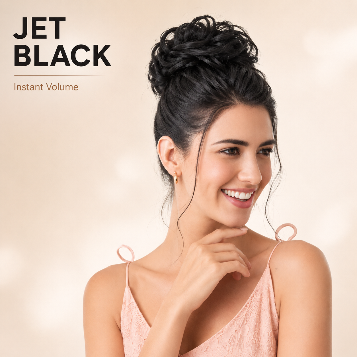 Clip On Messy Hair Bun