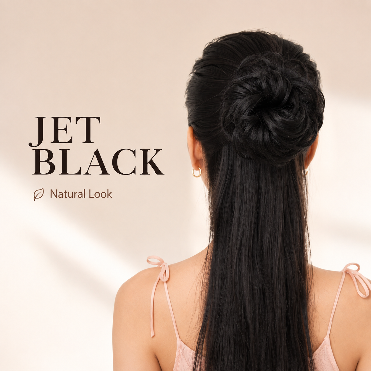 Clip On Messy Hair Bun