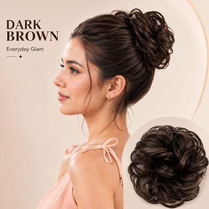 Clip On Messy Hair Bun