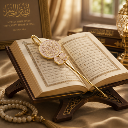 Elegant Quran Reading Bookmark