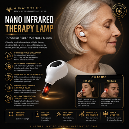 Rechargeable Nano Infrared Therapy Lamp