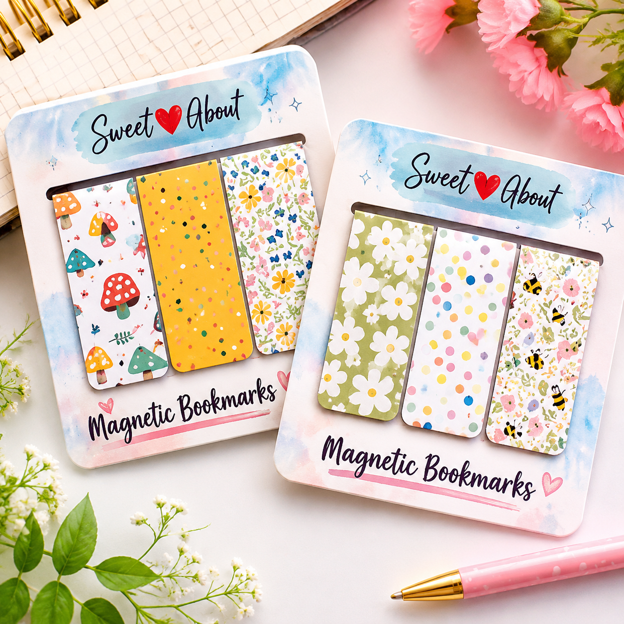 Magnetic Book Marks
