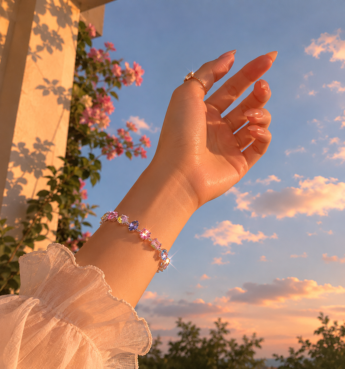 Fairycore Princess Charm Bracelet