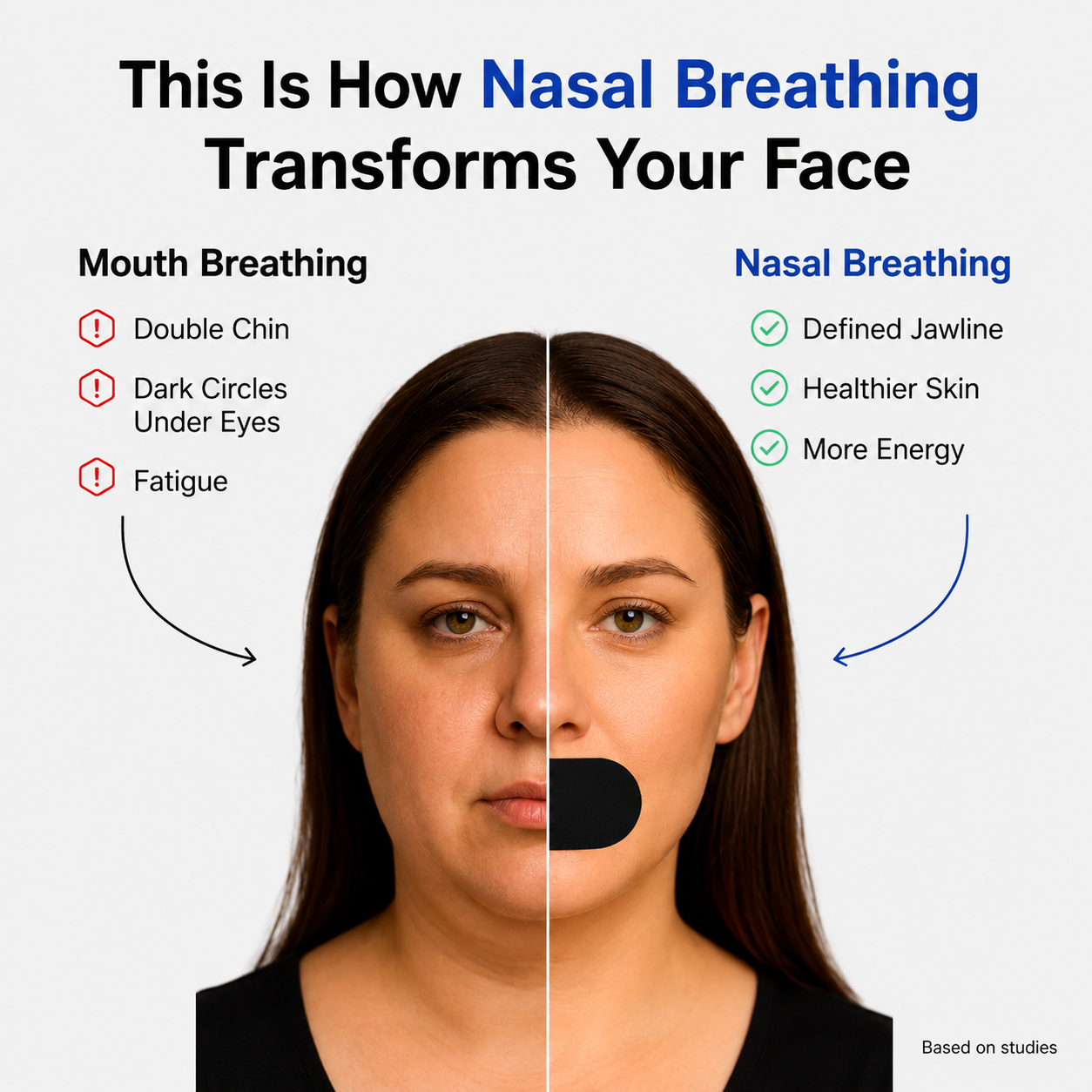 Mouth Sleeping Tape – Fix Snoring and your jawline Tonight!