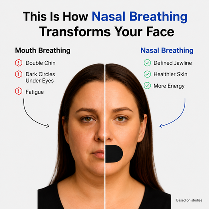 Mouth Sleeping Tape – Fix Snoring and your jawline Tonight!