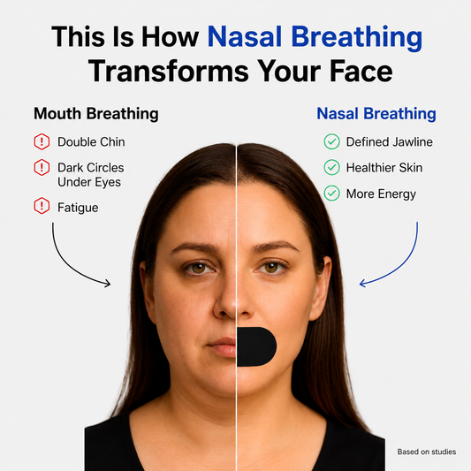 Mouth Sleeping Tape – Fix Snoring and your jawline Tonight!