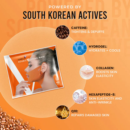 Reuseable Double V Lifting Mask for Double Chin Removal