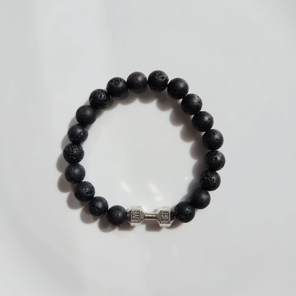 Gym Lava Stone Bracelet