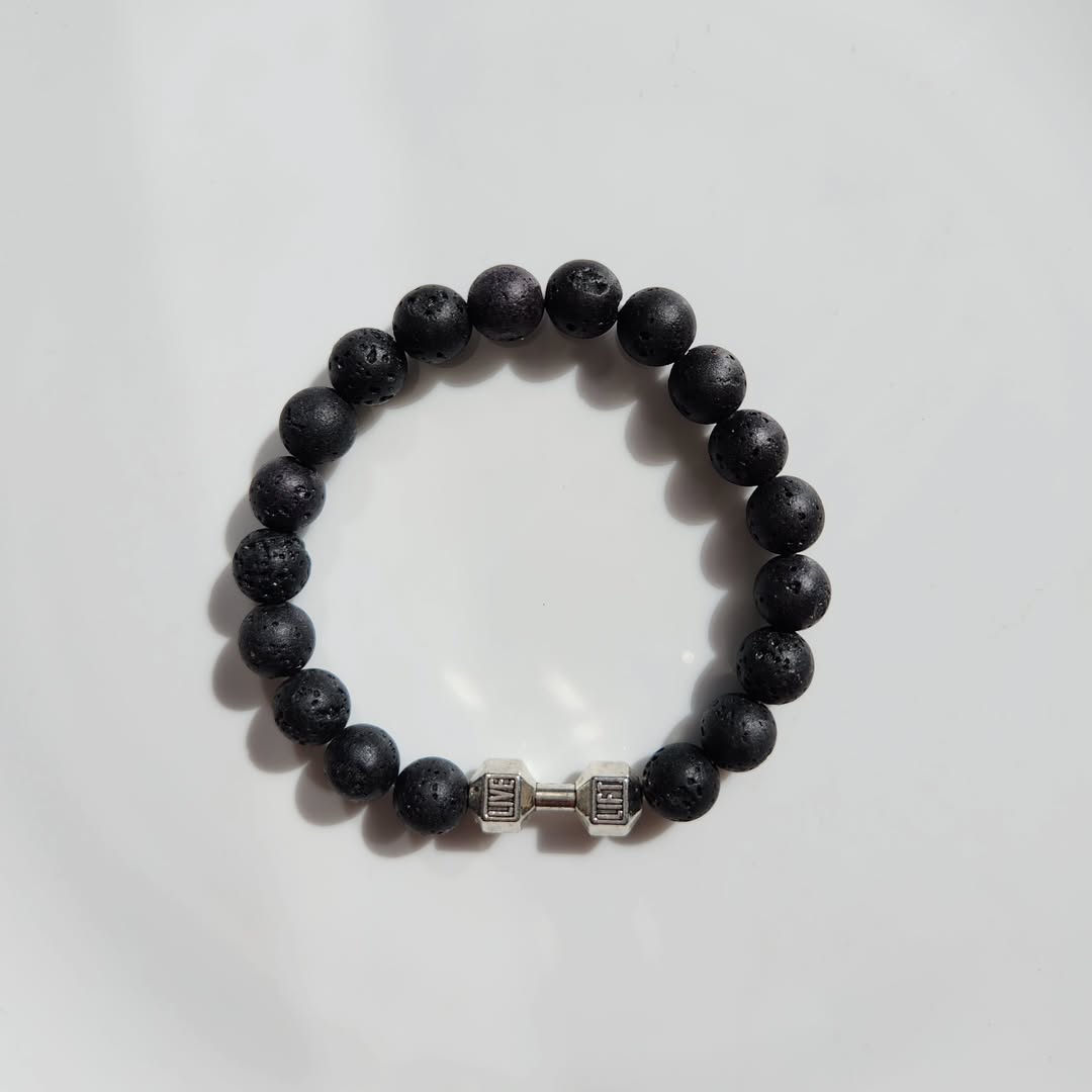 Gym Lava Stone Bracelet