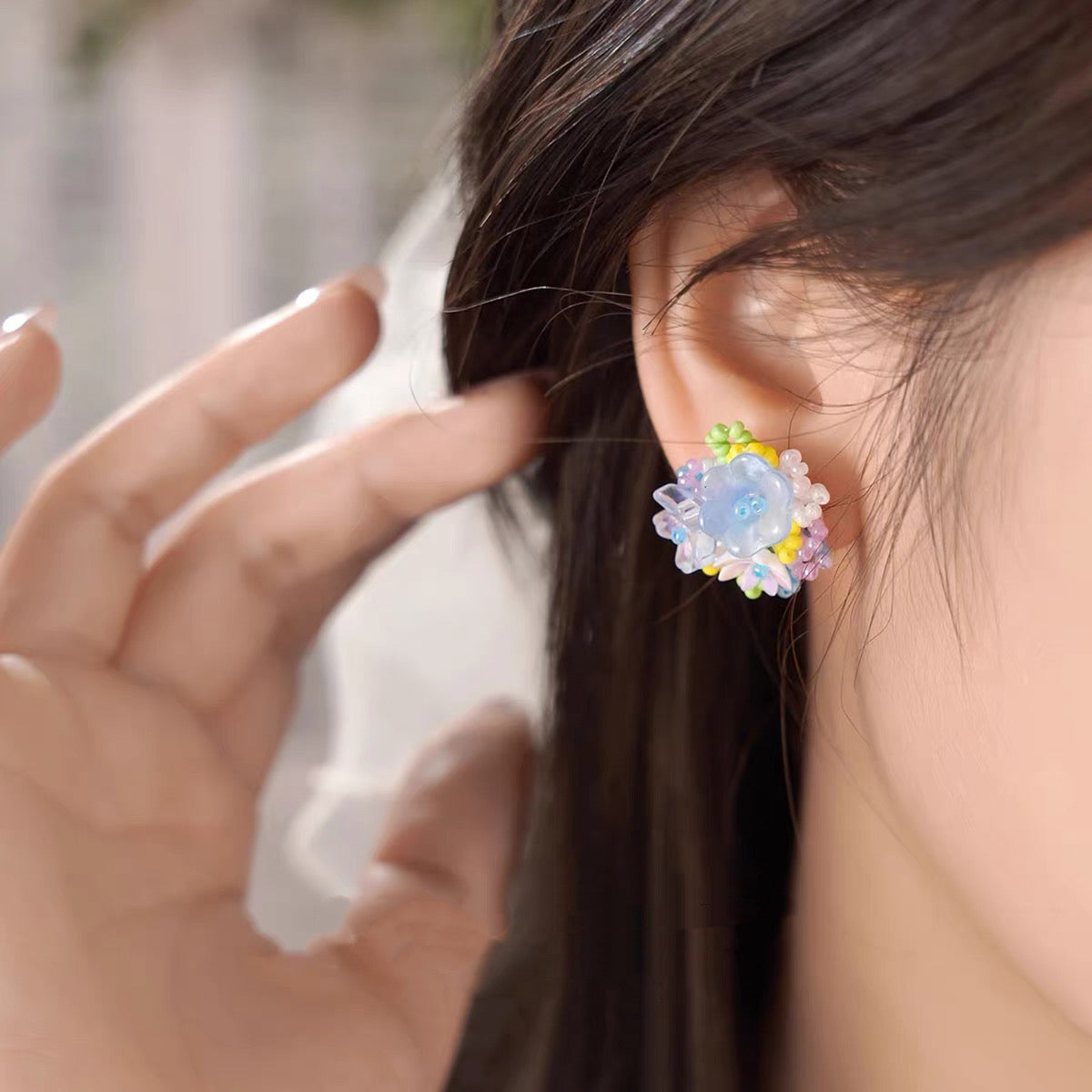 Pretty Flowers Earrings