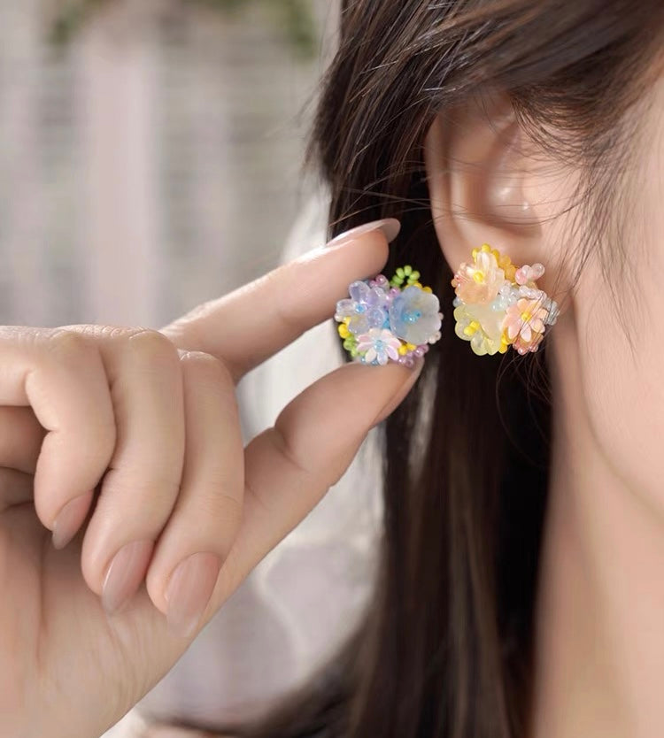 Pretty Flowers Earrings
