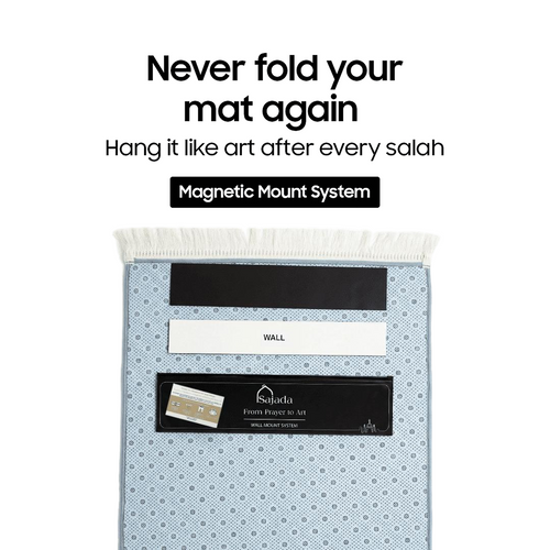 Wall-Mounted Prayer Mat Holder