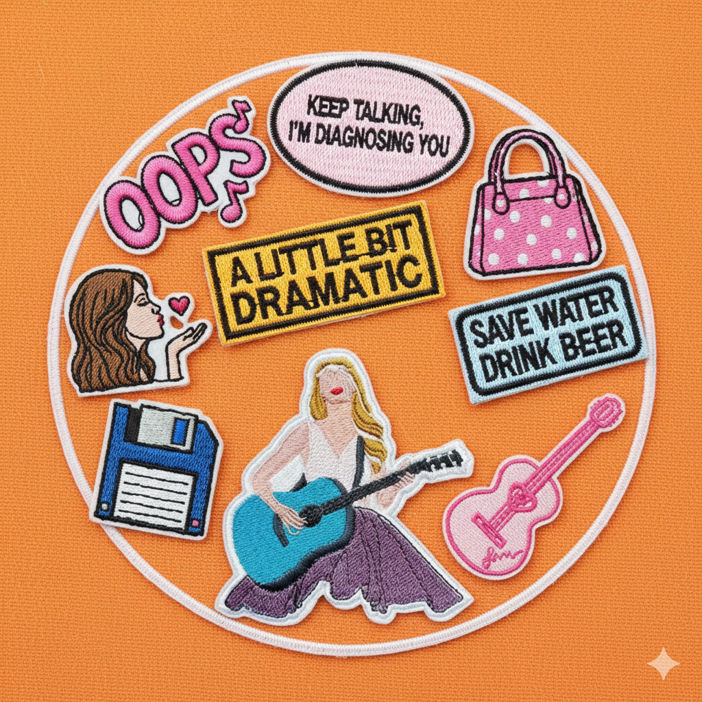 Embroidered Iron-On Patch