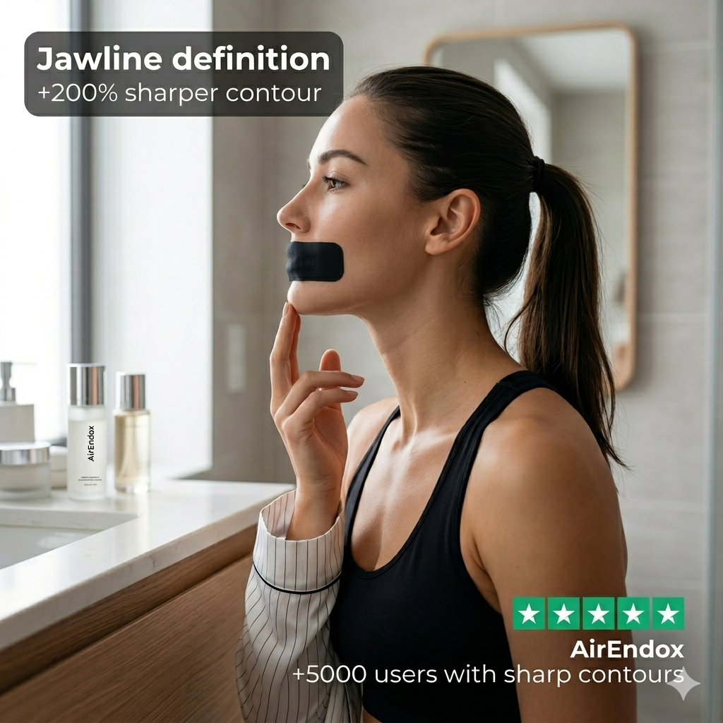 Mouth Sleeping Tape – Fix Snoring and your jawline Tonight!