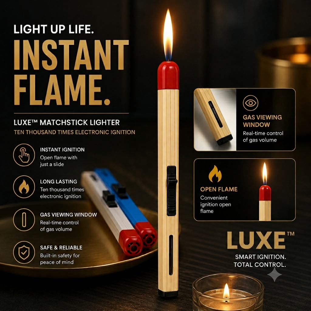 Refillable Matchstick Lighter