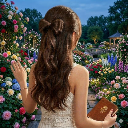 Ponytail Bow Hair Grabbing Clip