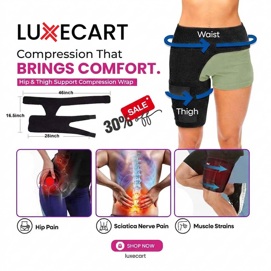 Hip & Thigh Support Compression Wrap
