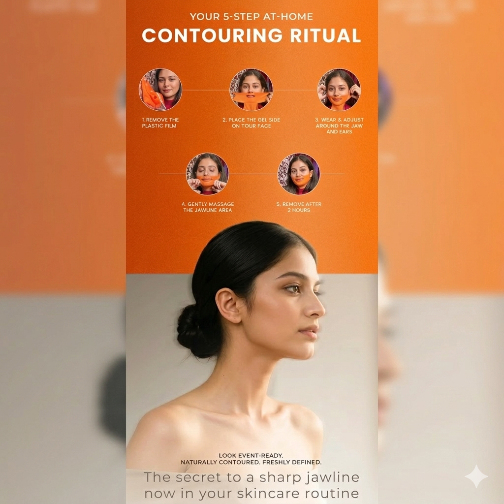 Reuseable Double V Lifting Mask for Double Chin Removal