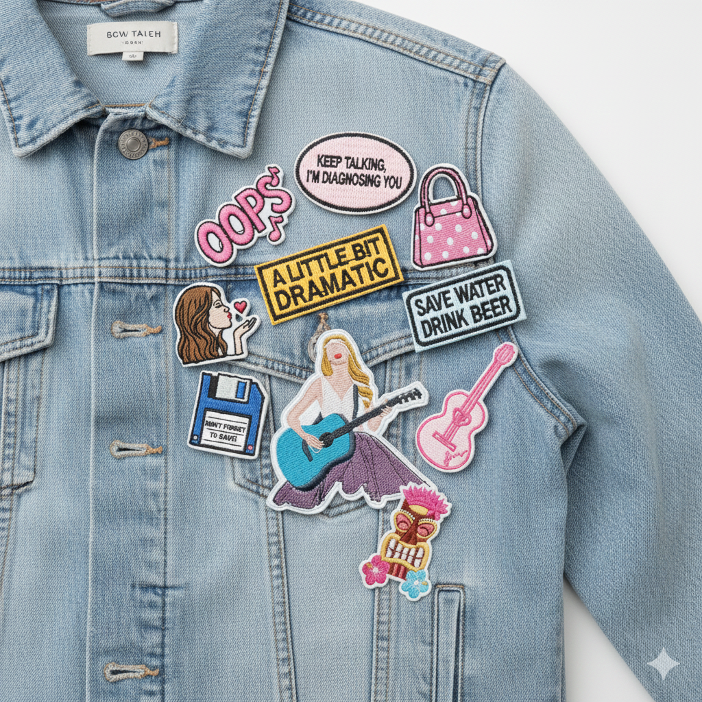 Embroidered Iron-On Patch