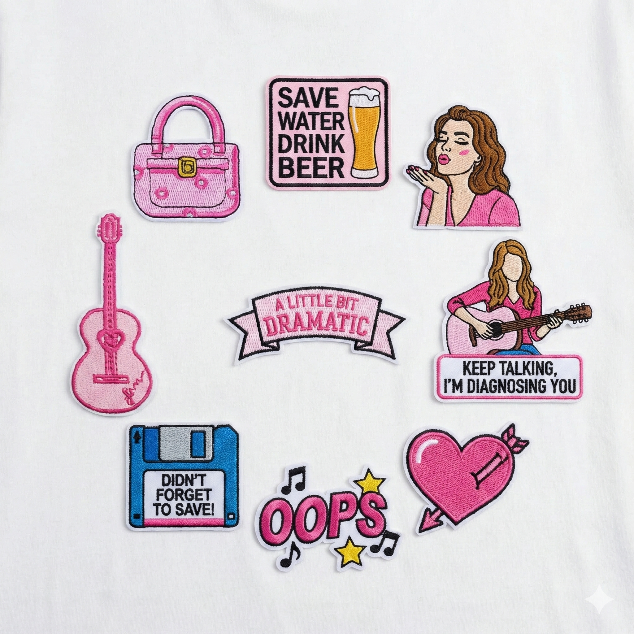 Embroidered Iron-On Patch