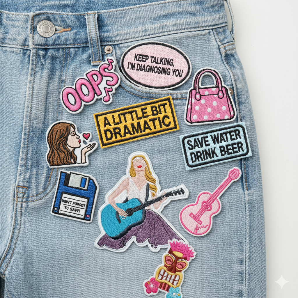 Embroidered Iron-On Patch