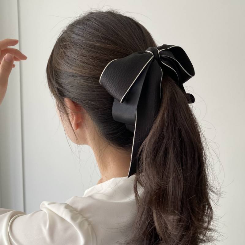 Hairpin Ribbon Banana Clip