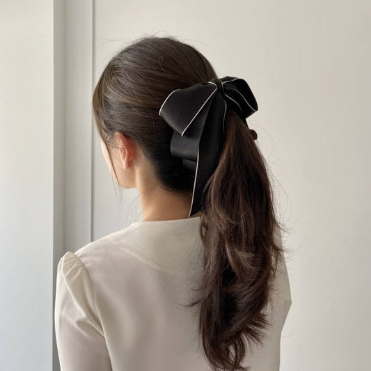 Hairpin Ribbon Banana Clip