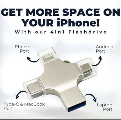 4-in-1 universal USB flash drive
