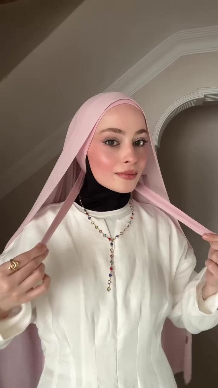 Turkish Hijab With Magnetic Buckle