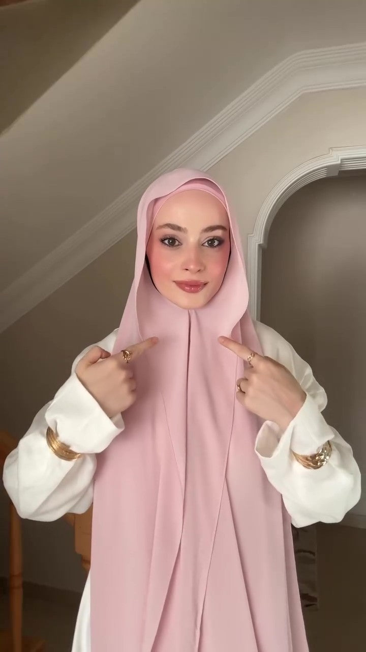 Turkish Hijab With Magnetic Buckle