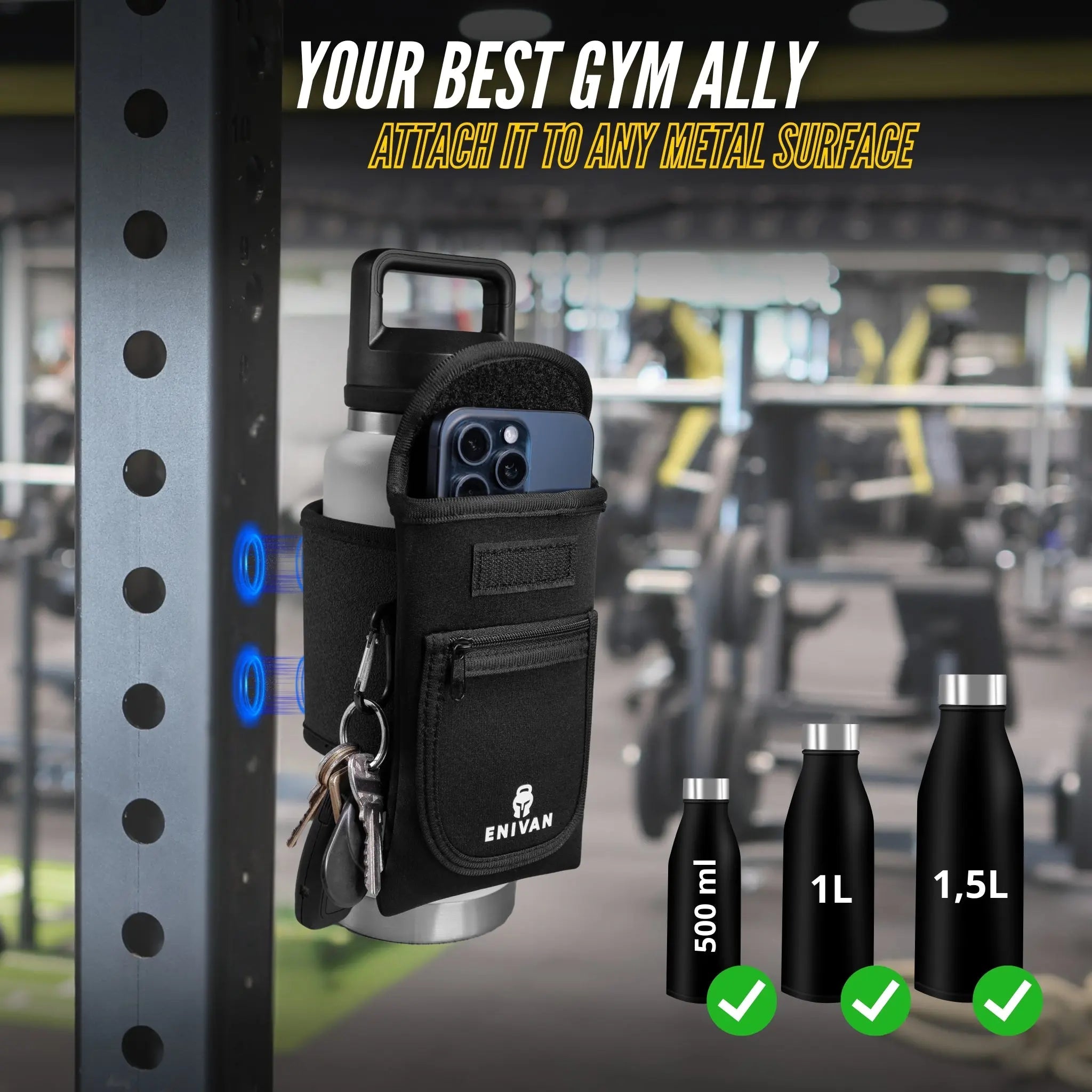 MAGNETIC BOTTLE COVER