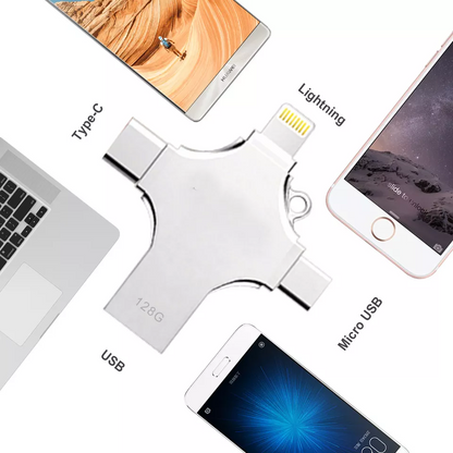 4-in-1 universal USB flash drive