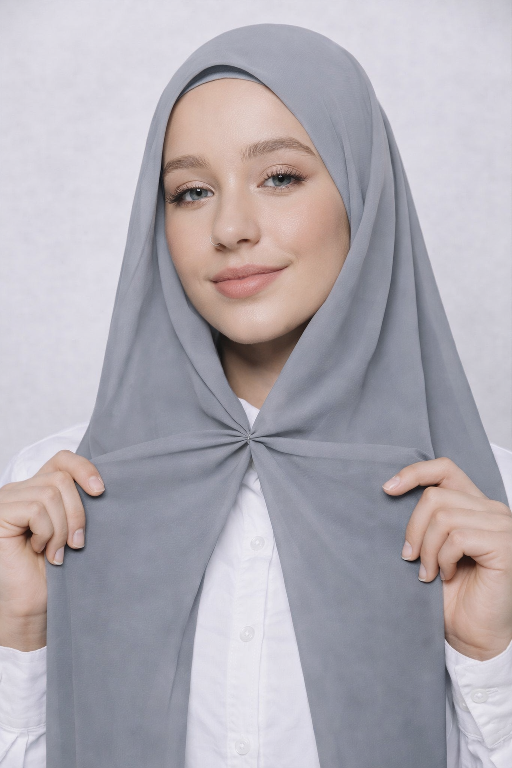 Magnetic Instant Hijab by UJ - 72 x 21 (Inches)