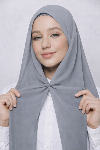 Magnetic Instant Hijab by UJ - 72 x 21 (Inches)
